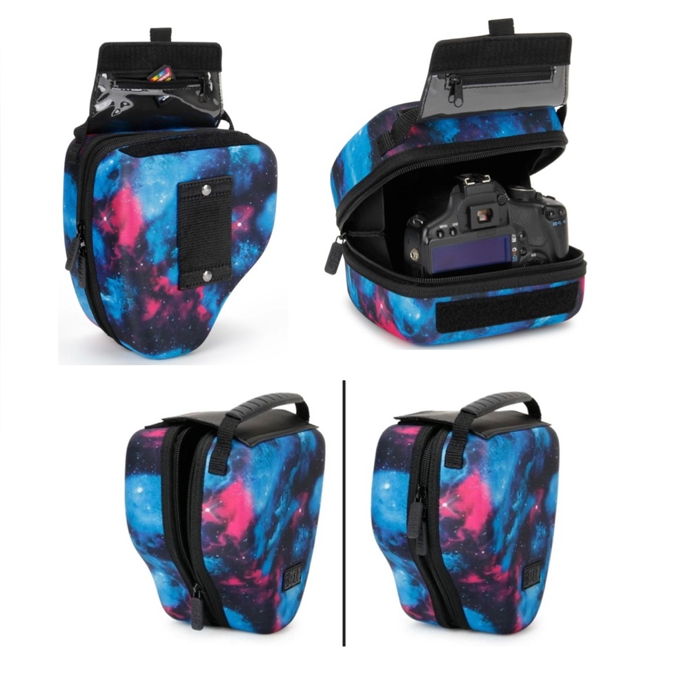 Galaxy Print DSLR Hardshell Camera Bag
